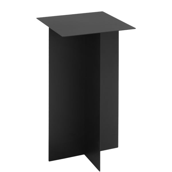 Črna dodatna mizica Custom Form Oli, 30 x 30 cm