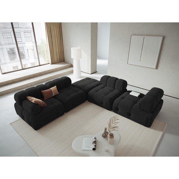 Črn modul za sedežno garnituro Ferento – Cosmopolitan Design-image-1
