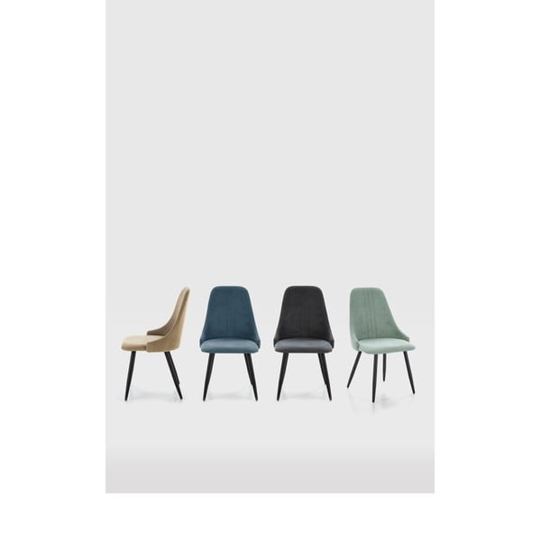 Svetlo zeleni jedilni stoli v kompletu 4 ks Mani – Marckeric-image-1