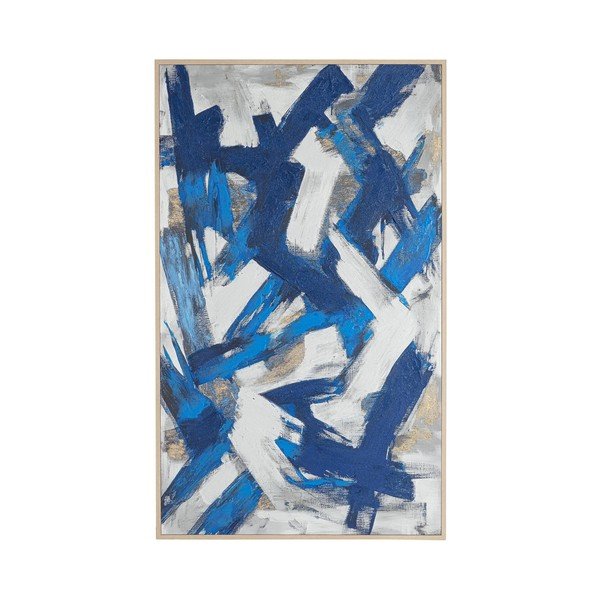 Slika z ročno naslikanimi elementi z okvirjem/na platnu 127,5x206,5 cm Bold – Bizzotto