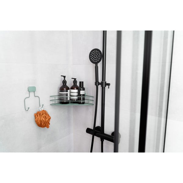 Zelena kotna kovinska kopalniška polica z namestitvijo brez vrtanja Grena – Compactor-image-4