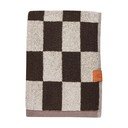 Rjave frotirne brisače iz organskega bombaža v kompletu 2 ks 40x55 cm Retro – Mette Ditmer Denmark