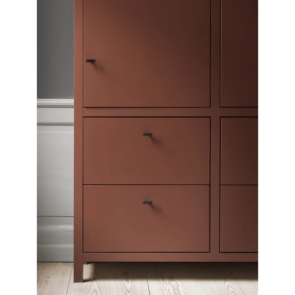 Črni kovinski stenski obešalniki v kompletu 2 ks Rof – Blomus-image-3