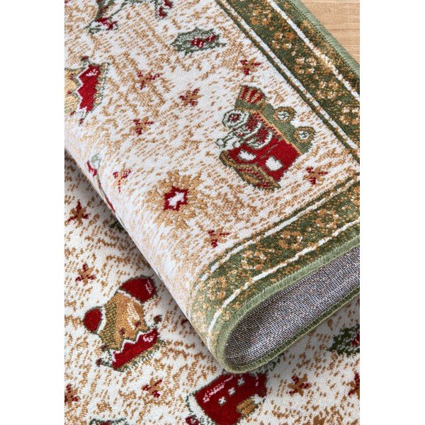 Zelena preproga z božičnim motivom iz mešanice bombaža 50x80 cm Toy's Delight Green Christmas – Villeroy&Boch-image-4