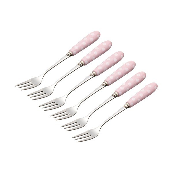 Komplet 6 vilic za torto Kitchen Craft Sweetly Does It-image-1