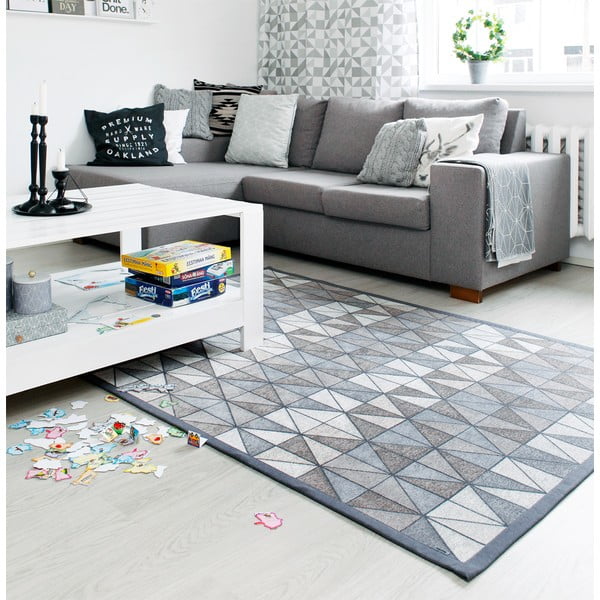 Siva otroška preproga 230x160 cm Treski - Narma-image-2
