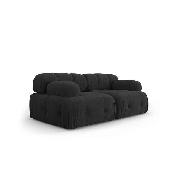 Črna sedežna garnitura 192 cm Ferento – Cosmopolitan Design-image-2