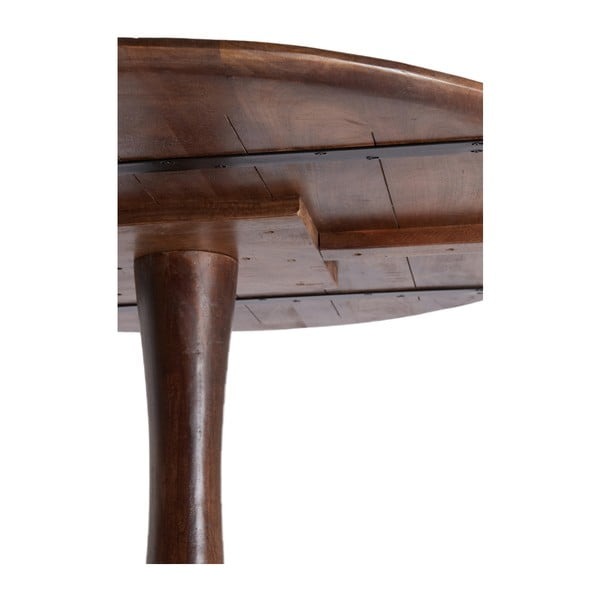 Rjava okrogla jedilna miza ø 150 cm Apulia – Light & Living-image-2