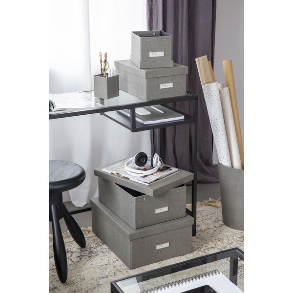 Škatla za shranjevanje s pokrovom Karin – Bigso Box of Sweden-image-2