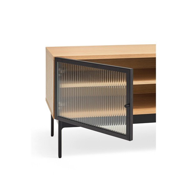 TV komoda s hrastovim furnirjem Teulat Blur-image-3