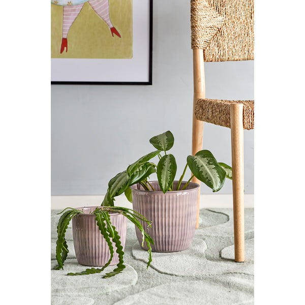 Kovinski podstavki za cvetlične lonce v kompletu 2 ks ø 21,5 cm Kenzie – Bloomingville-image-1