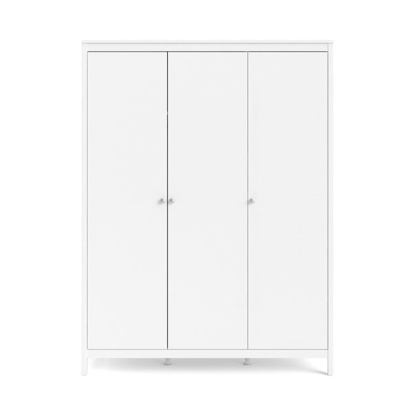 Bela garderobna omara 150x199 cm Madrid – Tvilum-image-2