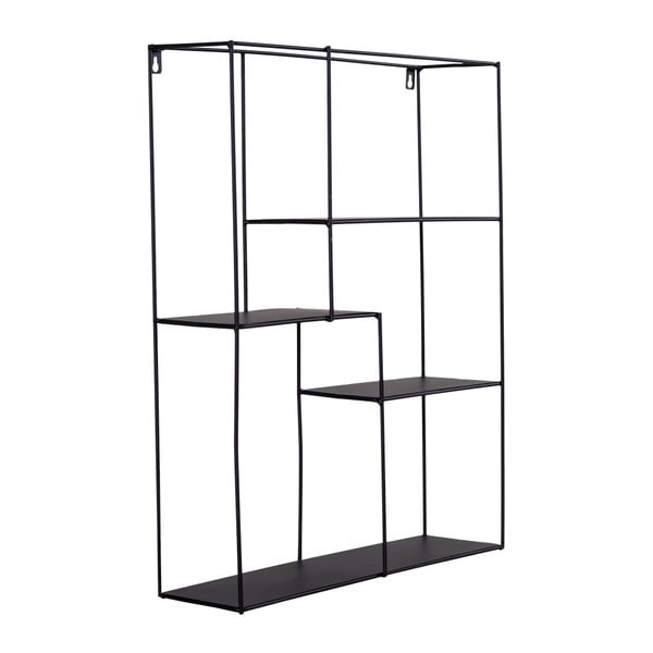 Črna kovinska polica Mons - House Nordic-image-1