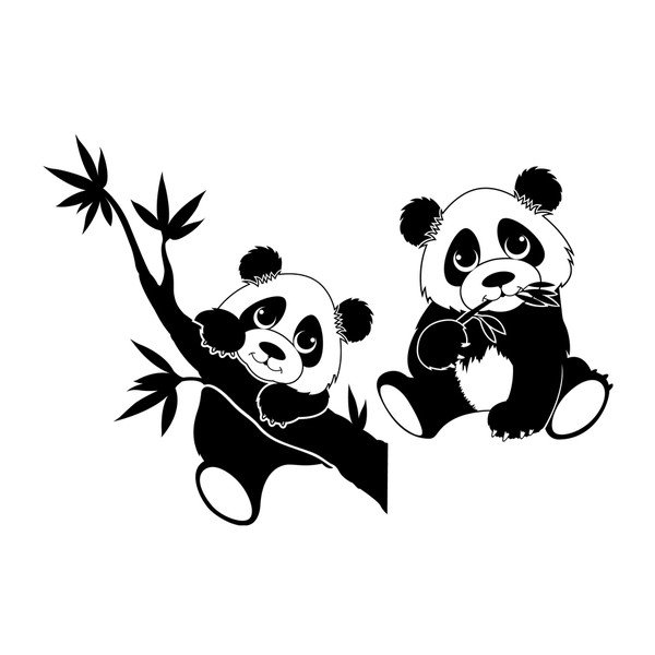 Nalepka Fanastick Pandas-image-1
