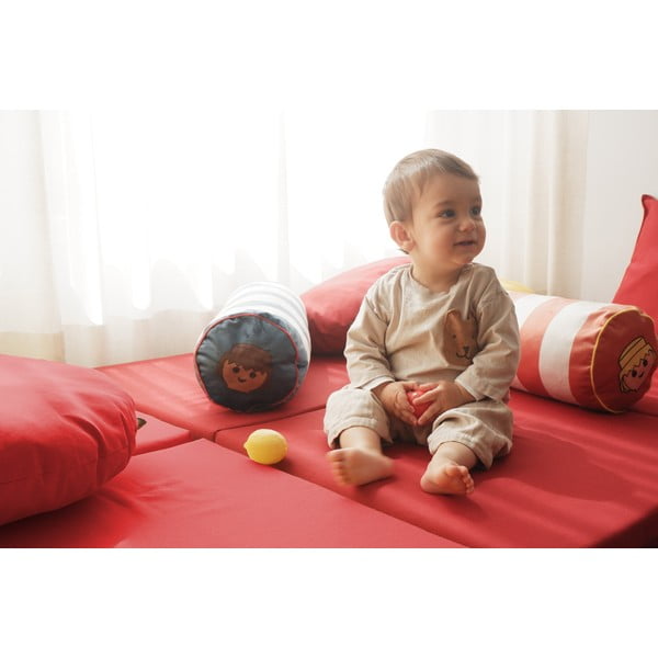 Žametna otroška blazina Stripes – Playmobil-image-1