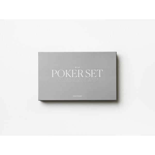Igra s kartami Classic Poker Set – Printworks-image-2