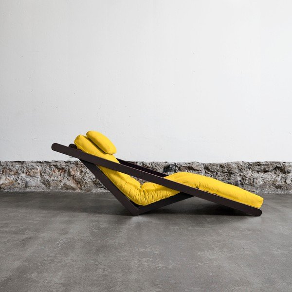 Variabilni lounge stol Karup Figo Wenge/Amarillo-image-1