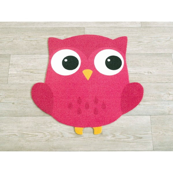 Otroška preproga fuksija roza Zala Living Owl, 66 x 66 cm-image-1