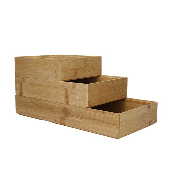 Organizatorji predalov iz bambusa v kompletu 3 kos Copco - Kitchen Craft-image-3
