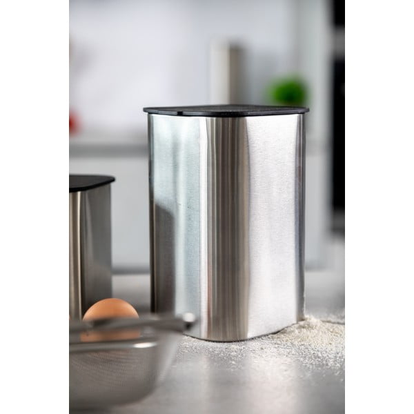 Posoda za shranjevanje živil iz nerjavečega jekla Masterclass – Kitchen Craft-image-1