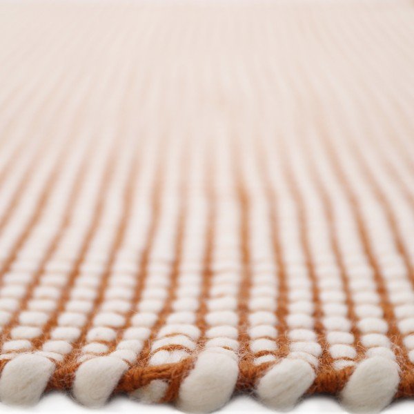 Oranžna preproga z deležem volne 200x140 cm Bergen - Nattiot-image-4