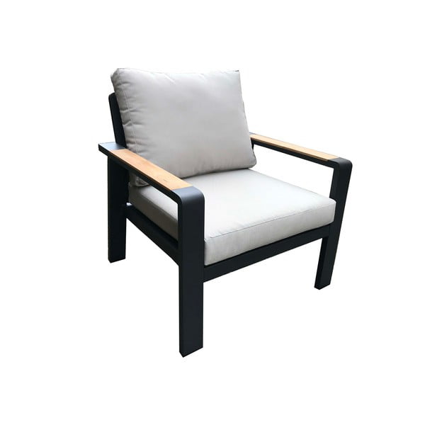 Siva aluminijasta vrtna garnitura za 5 oseb Rotterdam – Rojaplast-image-3