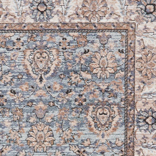 Moder/kremno bel tekač 80x300 cm Vintage – Think Rugs-image-3