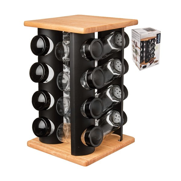 Komplet za začimbe 16 kos Black - Orion-image-2