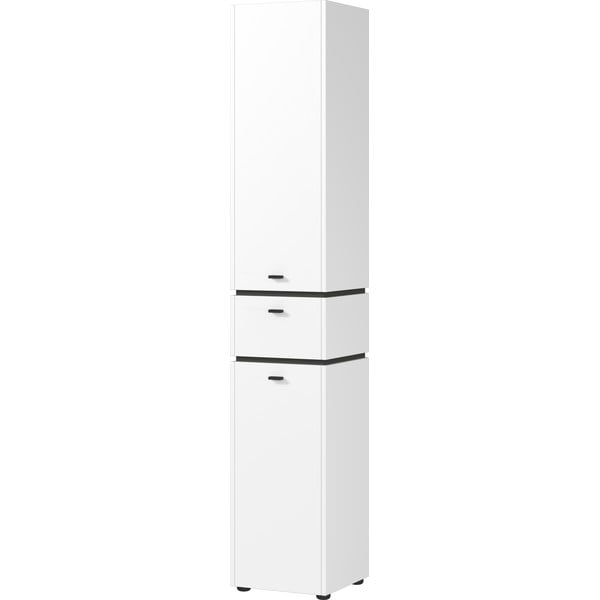 Bela visoka kopalniška omarica 34x189 cm Modesto – Germania-image-2