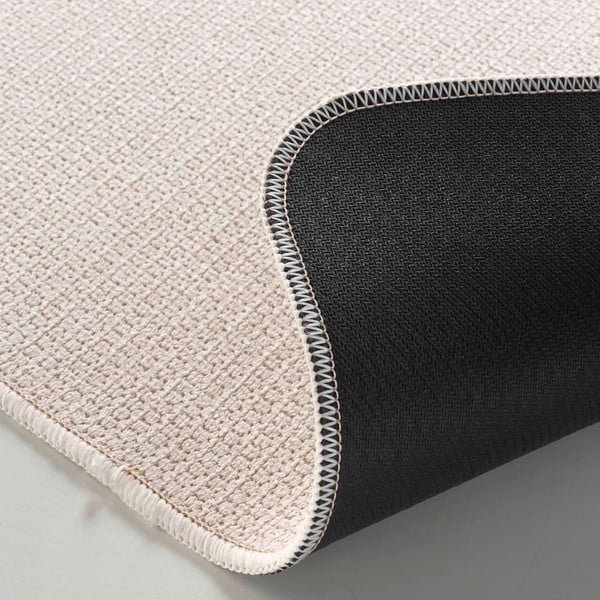 Kremno bel tekač 45x120 cm Simeo – douceur d'intérieur-image-3