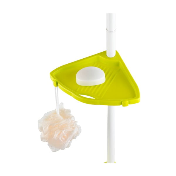 Rumena teleskopska tuš polica Wenko Compact-image-2