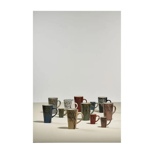 Zelena lončena skodelica 350 ml Hela – Villa Collection-image-1