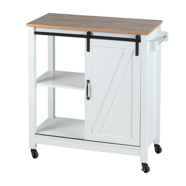 Servirni voziček na kolesih 40x80 cm Country House – Wenko-image-3