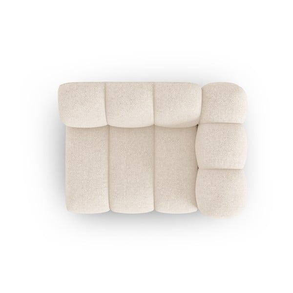 Kremno bel modul za sedežno garnituro (desni kot) Lupine – Micadoni Home-image-3