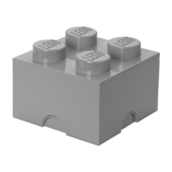 Siva škatla za shranjevanje LEGO® 