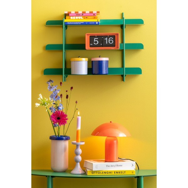 Modra večnivojska kovinska polica 60 cm Cool Retro – PT LIVING-image-1