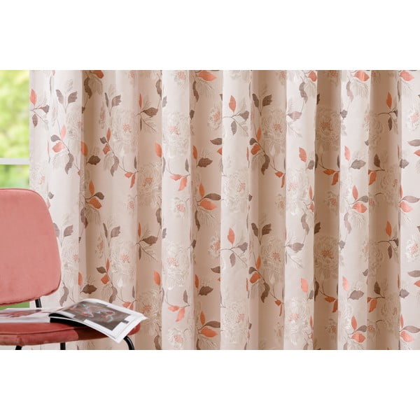 Bež zavesa 300x245 cm Fedora – Mendola Fabrics-image-1