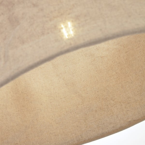 Bež tekstilno senčilo ø 50 cm Mariela – Kave Home-image-2