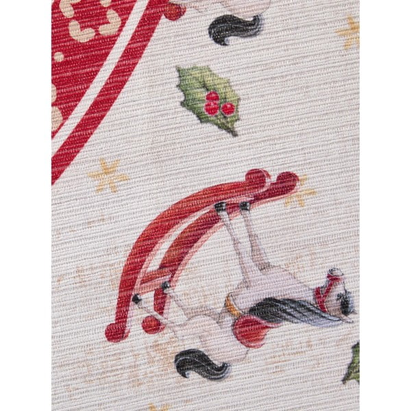 Rdeča okrogla preproga z božičnim motivom ø 160 cm Toy's Delight Rocking Horse – Villeroy&Boch-image-4
