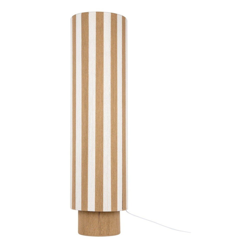 Bela/v naravni barvi stoječa svetilka iz vrvi (višina) Vienna Stripes