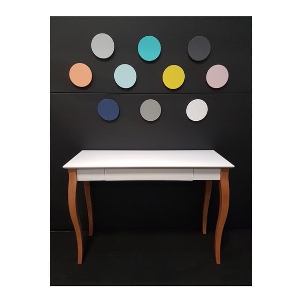 Bela pisalna miza Ragaba Lillo, dolžina 105 cm-image-1