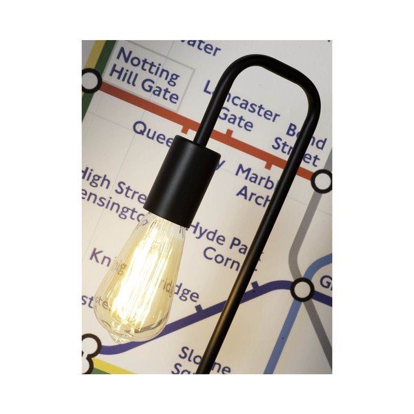 Črna namizna svetilka (višina 44 cm) London – it's about RoMi-image-3