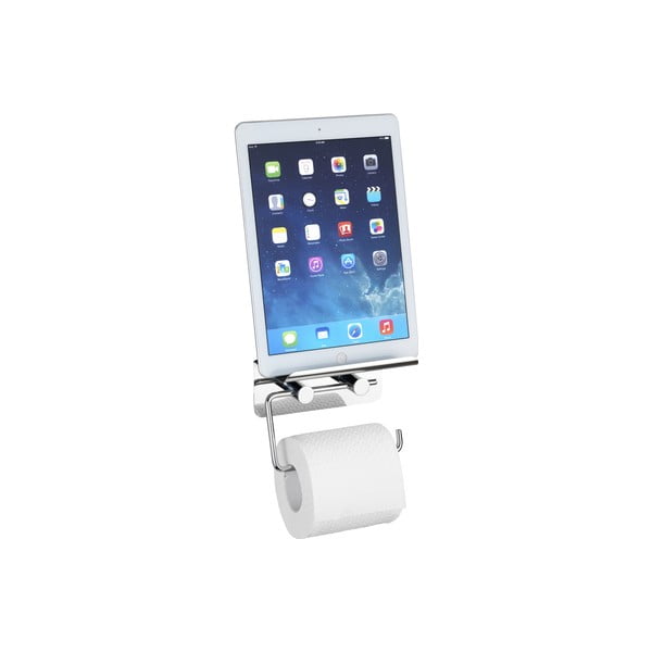 Držalo za toaletni papir z odlagalnim prostorom za telefon Wenko-image-1