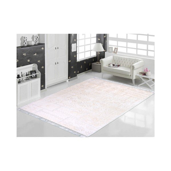 Trajna preproga Vitaus Creamy, 100 x 200 cm
