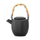 Črn čajnik iz kamenine 850 ml Neri – Bloomingville