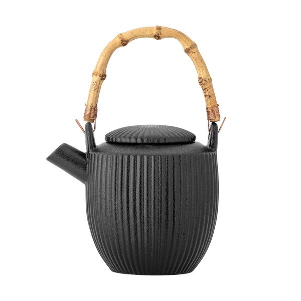 Črn čajnik iz kamenine 850 ml Neri – Bloomingville