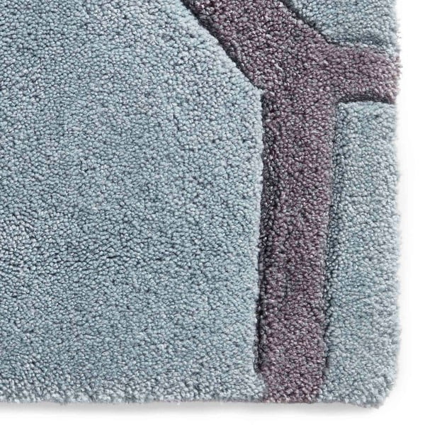 Modro-siva preproga Think Rugs Tiles, 120 x 170 cm-image-4