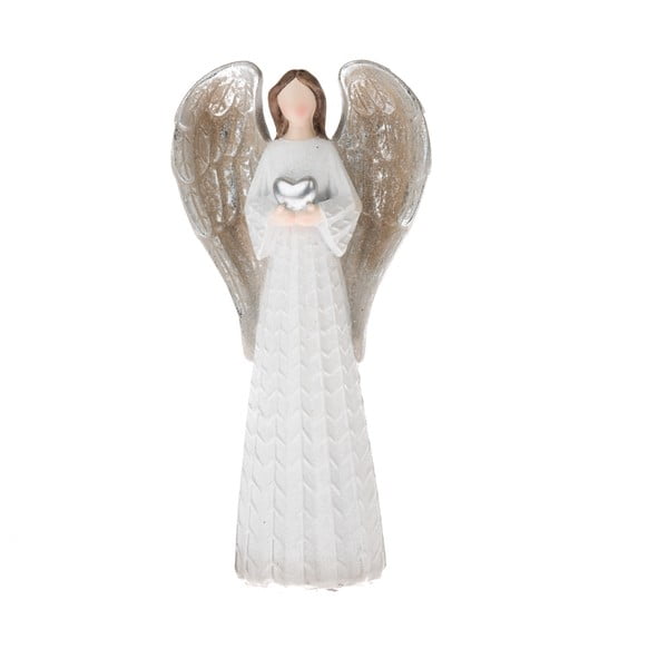 Figurica angela s srcem Dakls, višina 19,5 cm