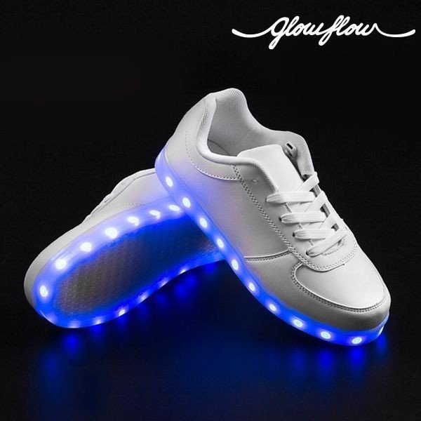 Bele LED InnovaGoods GlowFlow superge, velikost 40-image-3