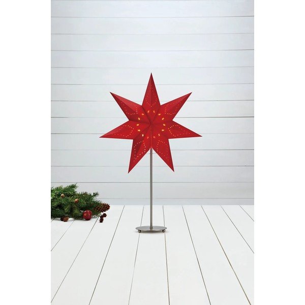 Rdeča božična svetlobna dekoracija Saturnus – Markslöjd-image-1